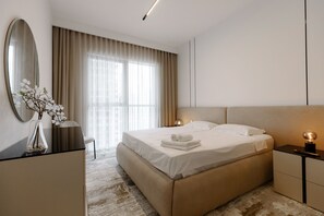 Standard Apartment | 2 bedrooms, iron/ironing board, free WiFi - Beachfront Elegant 2BR Condo  (Dubai)