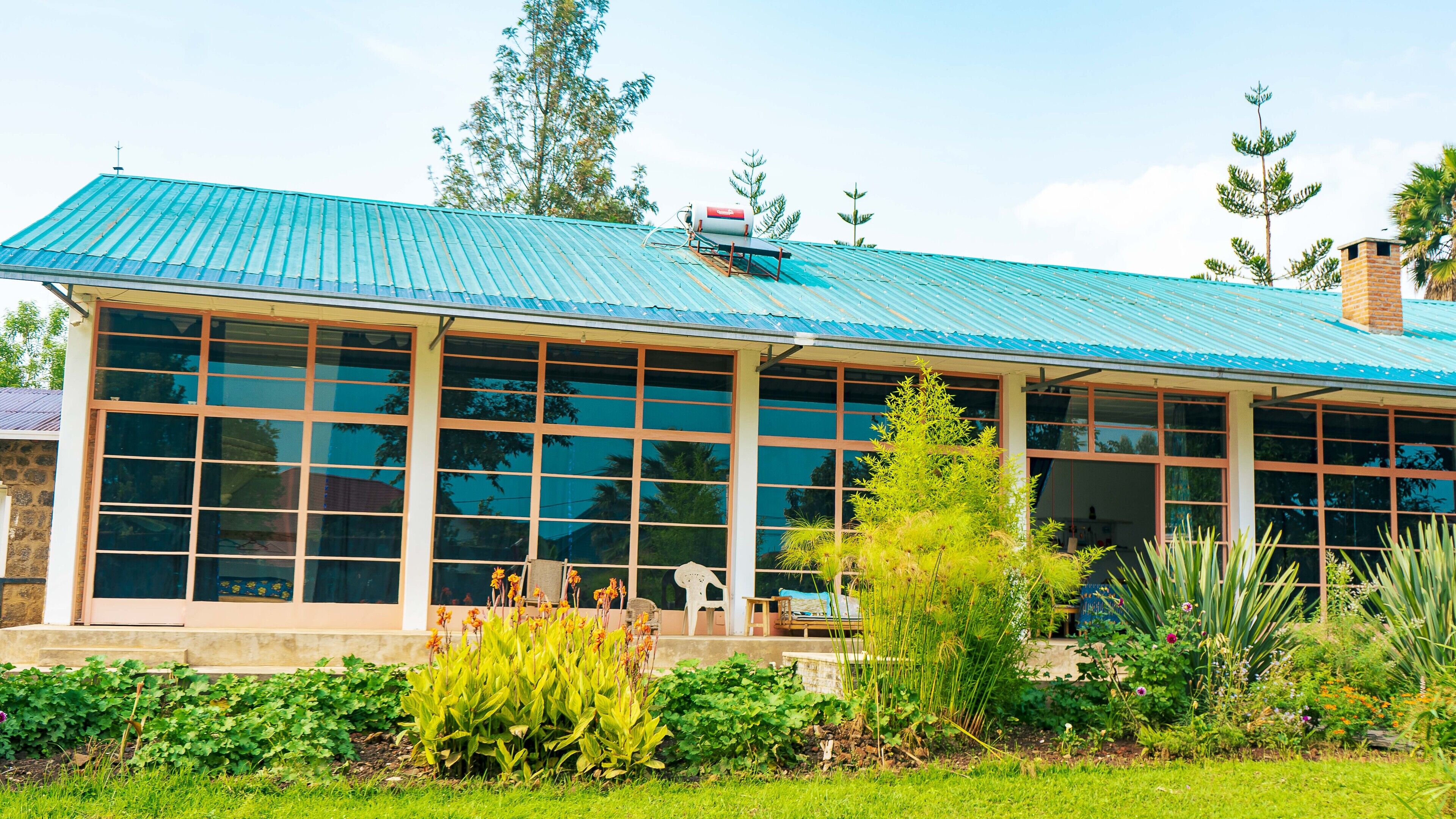 스탠다드 아파트, 침실 2개, 발코니, 정원 전망 | 테라스/파티오