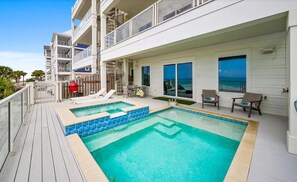 Beheizter Pool