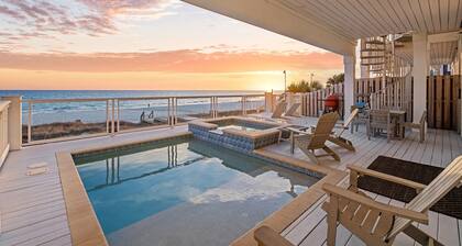 SUNRISE! Brand New Remodel 9Br Beachfront, Stop Looking this is the One!