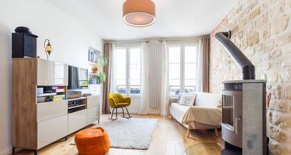 Typical & charming 2bdr in Montmartre Paris
