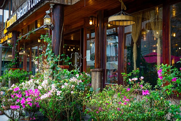 Façade de l’hébergement