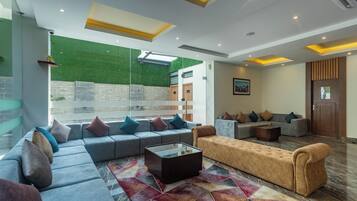 Sala de estar en el lobby