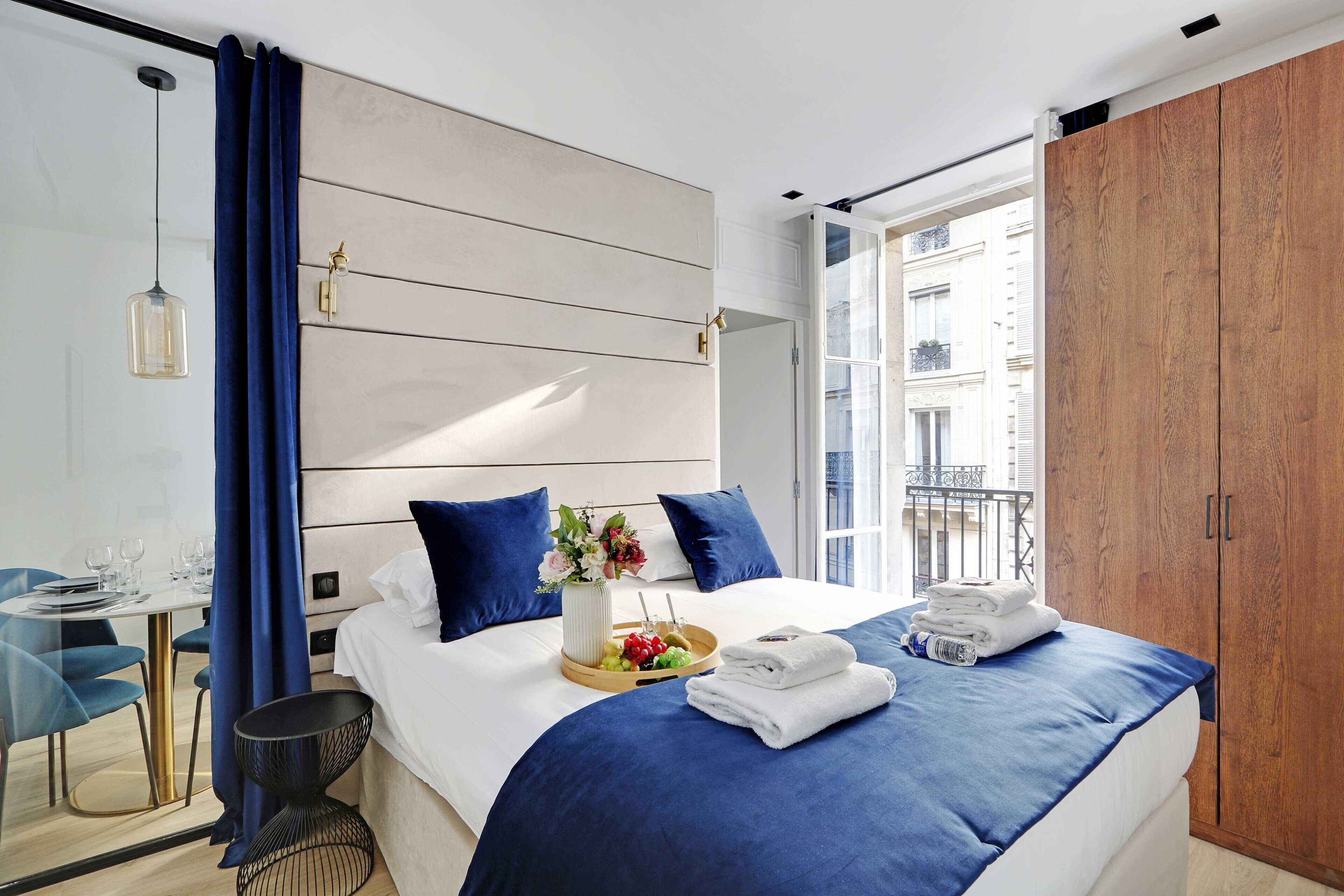 สแตนดาร์ดอพาร์ทเมนท์, วิวเมือง | ห้องพักตกแต่งอย่างมีเอกลักษณ์, ตกแต่งพิเศษโดยเฉพาะ, ผ้าม่านกันแสง