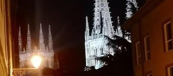 Cathedral and Castle: Tranquility in the heart of Burgos. 