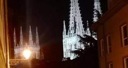 Cathedral and Castle: Tranquility in the heart of Burgos.
