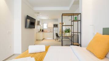 Superior Studio | 1 bedroom, memory foam beds, laptop workspace, soundproofing