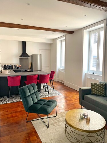 Appartement centre mâcon avec vue sur la Saône