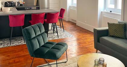 Appartement centre mĂącon avec vue sur la SaĂŽne