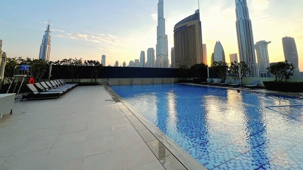 Unclassified image, 1 of 46, button - Downtown Escape Lush 2BR w Burj Khalifa View (Dubai)