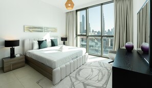 Apartment | 2 bedrooms - Downtown Escape Lush 2BR w Burj Khalifa View (Dubai)