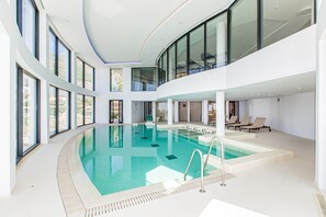 Piscine couverte, piscine chauffée