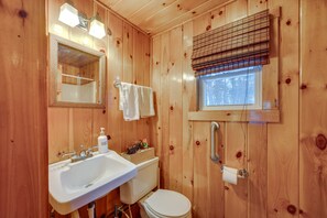 Huis (1 Bedroom) | Badkamer | Een douche