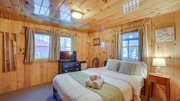 Rumah (1 Bedroom) | 1 kamar tidur, setrika/meja setrika, dan seprai linen