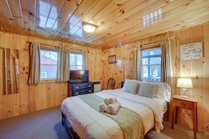 Huis (1 Bedroom) | 1 slaapkamer, een strijkplank/strijkijzer, beddengoed