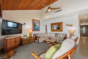Condo, 2 Bedrooms | Living area - Makena Surf, #e-303 2 Bedroom Condo by RedAwning (Kihei)