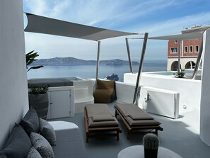 Terrace/patio - Dagaz Suites (Santorini)