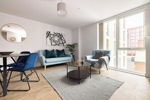 One Bedroom Apartment | Living area | Smart TV - Birmingham Centre by Charles Hope (Birmingham)