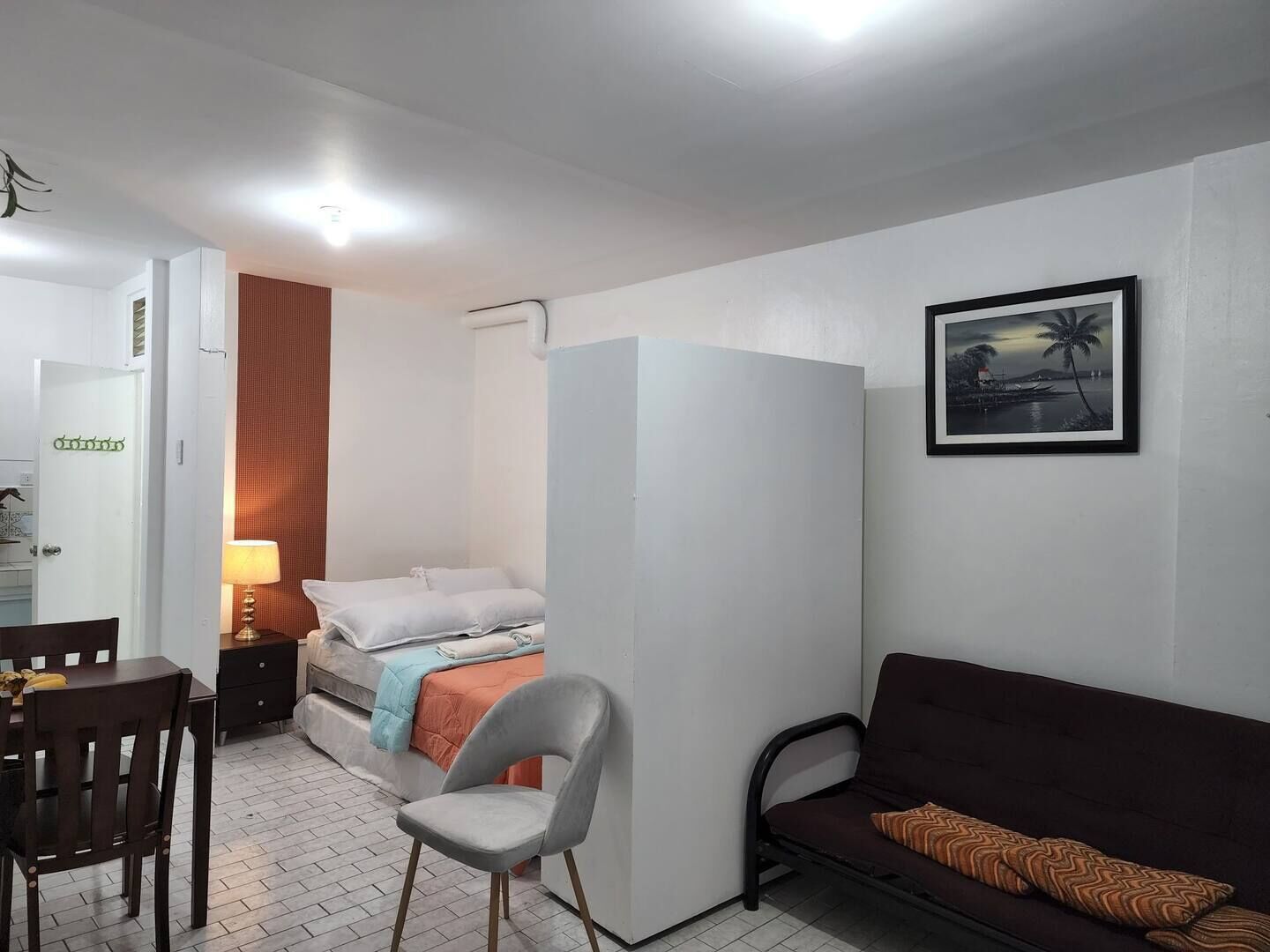 1 bedroom, WiFi, bed sheets