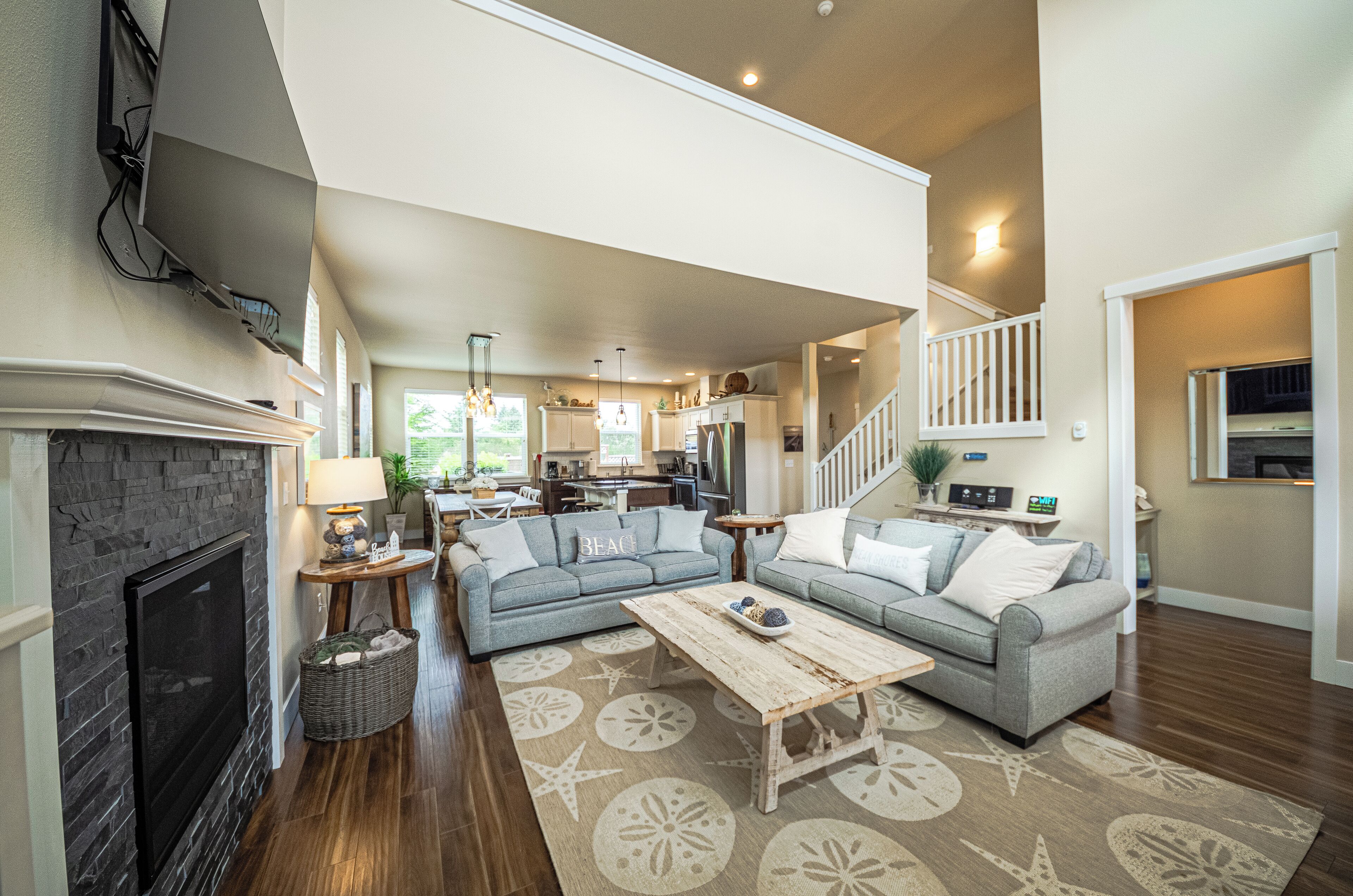 تلفزيون، مدفأة