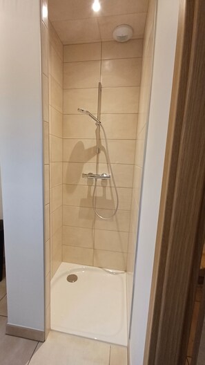 Shower, eco-friendly toiletries, towels, soap - In the Sweet Orchard of the Doubs ***** (Fertans)