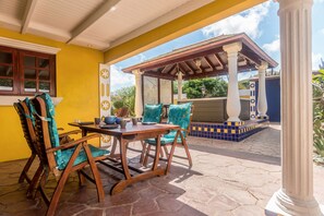 Outdoor dining - NEW ! Casa Kudawecha (Noord)