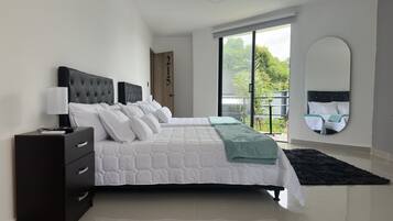 Family Double Room | Egyptian cotton sheets, premium bedding, down duvets, pillow-top beds