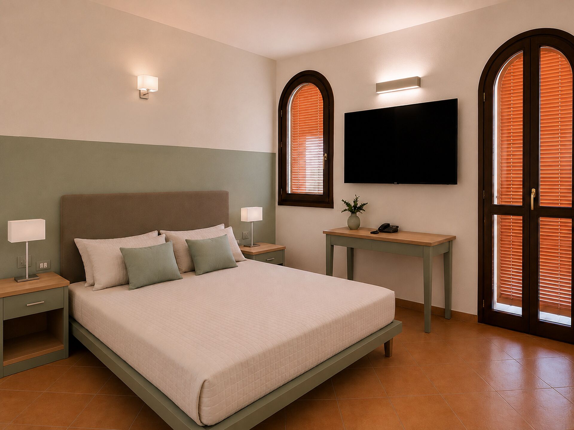 Classic Double or Twin Room | Minibar, in-room safe, desk, soundproofing