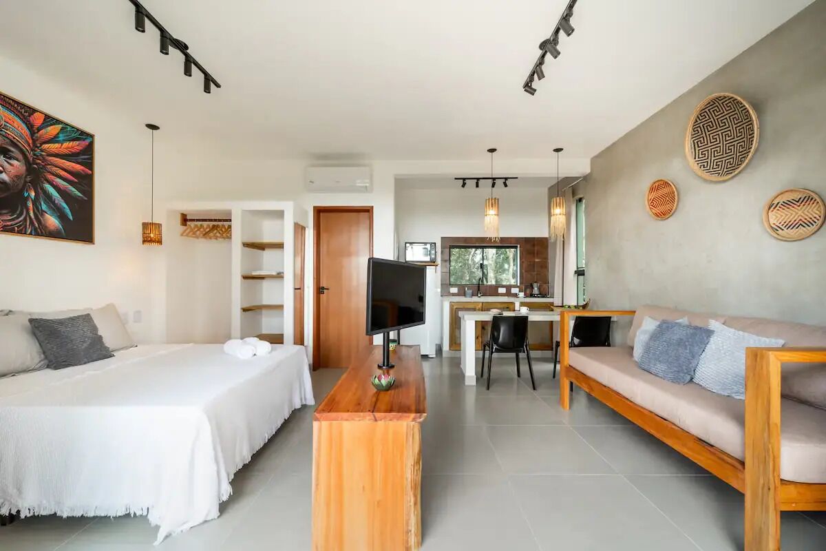 1 室のベッドルーム、アイロン / アイロン台、WiFi、ベッドシーツ