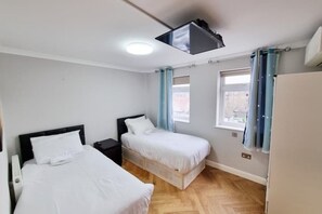 2 quartos, ferros/tábuas de passar roupa, berço de viagem, Wi-Fi