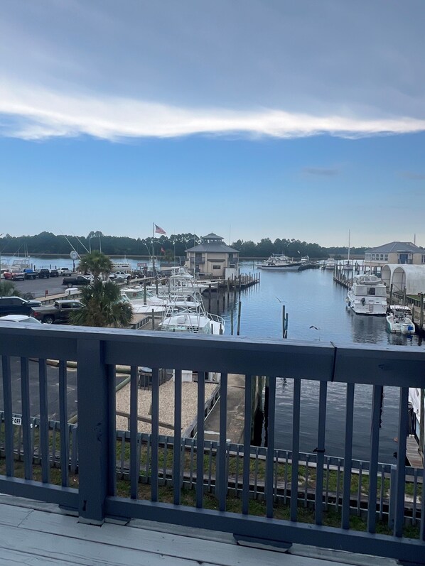 Terrace/patio - The Moorings Hotel and Marina  (Carrabelle)