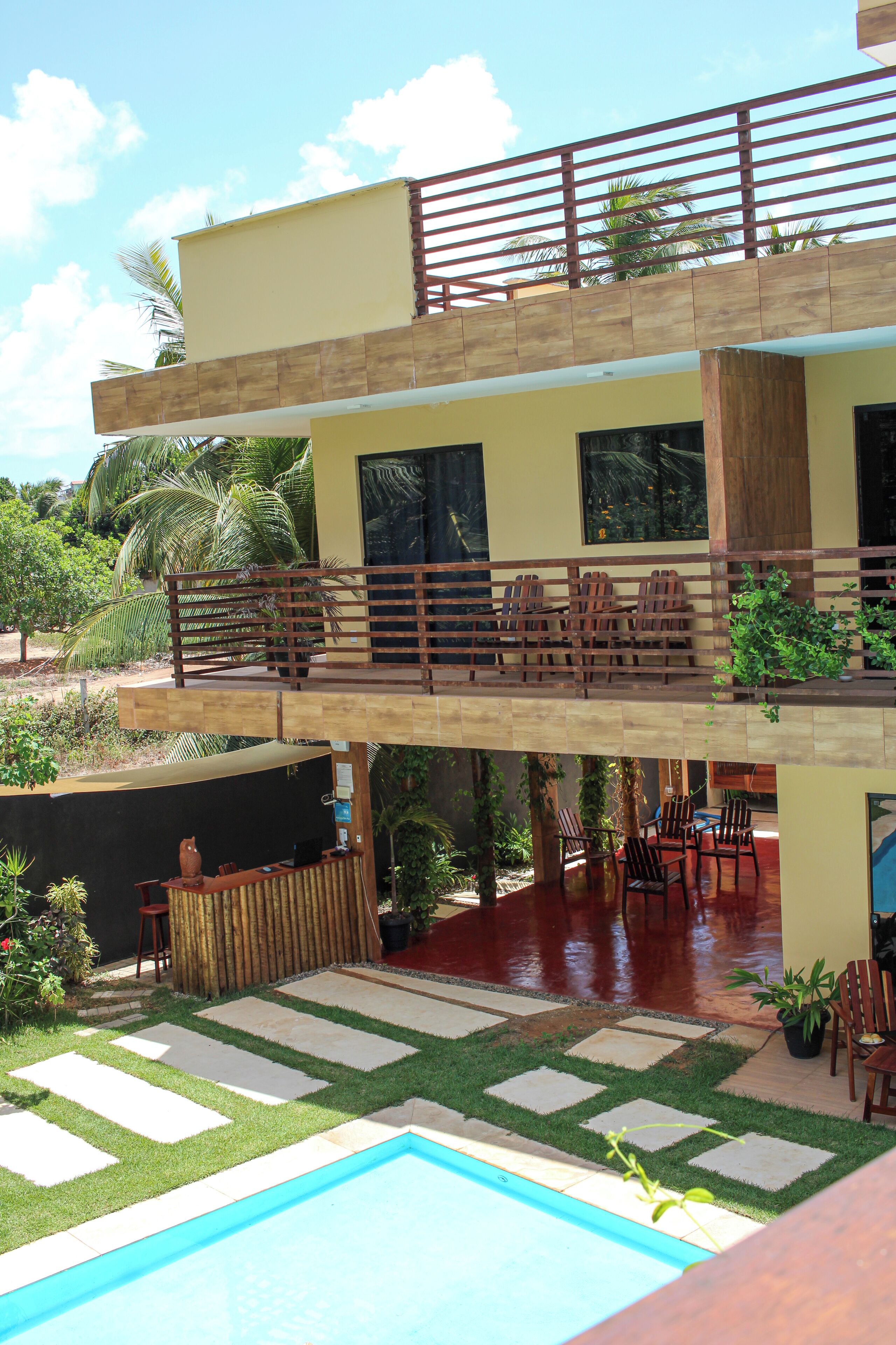 Fachada da propriedade