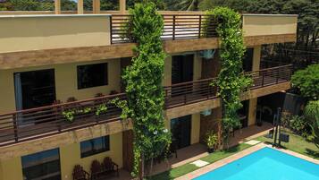 Voorkant van accommodatie