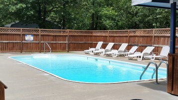 Seasonal outdoor pool