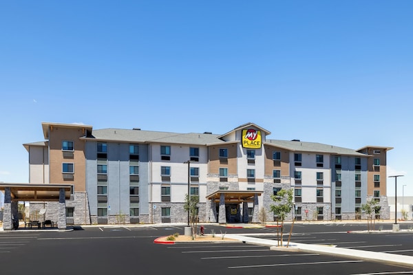 Majoituspaikan julkisivu