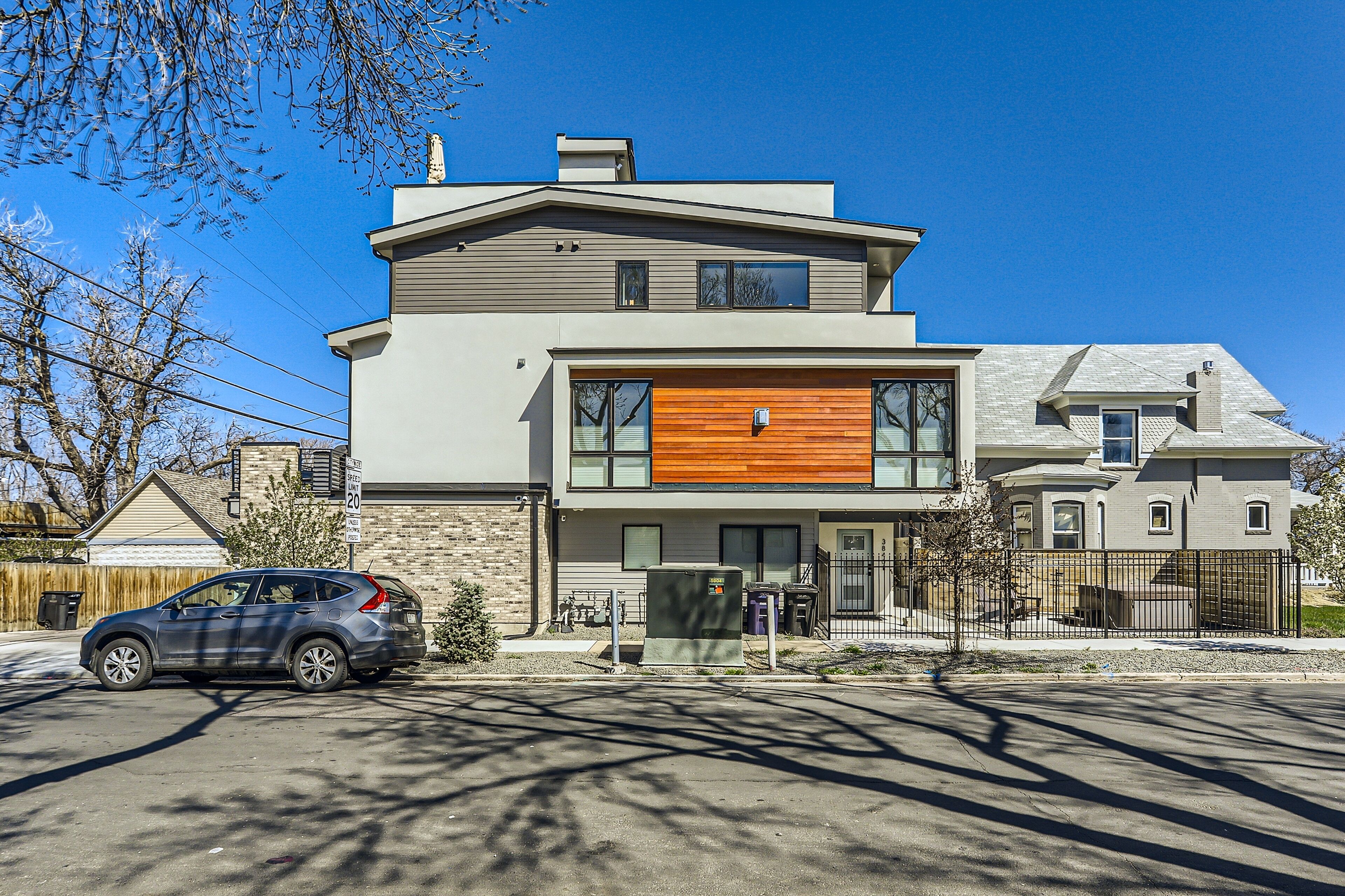 Chic, newly built home with beautiful interior & walkable location