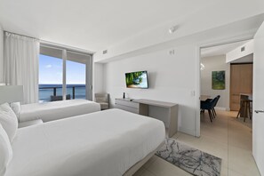 2 Schlafzimmer, Zimmersafe, Reisekinderbett, kostenloses WLAN