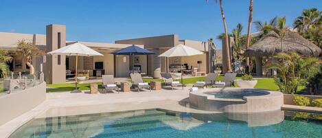 Außenpool, beheizter Pool