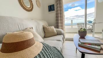 Een televisie en boeken