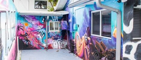 Enceinte de l’hébergement