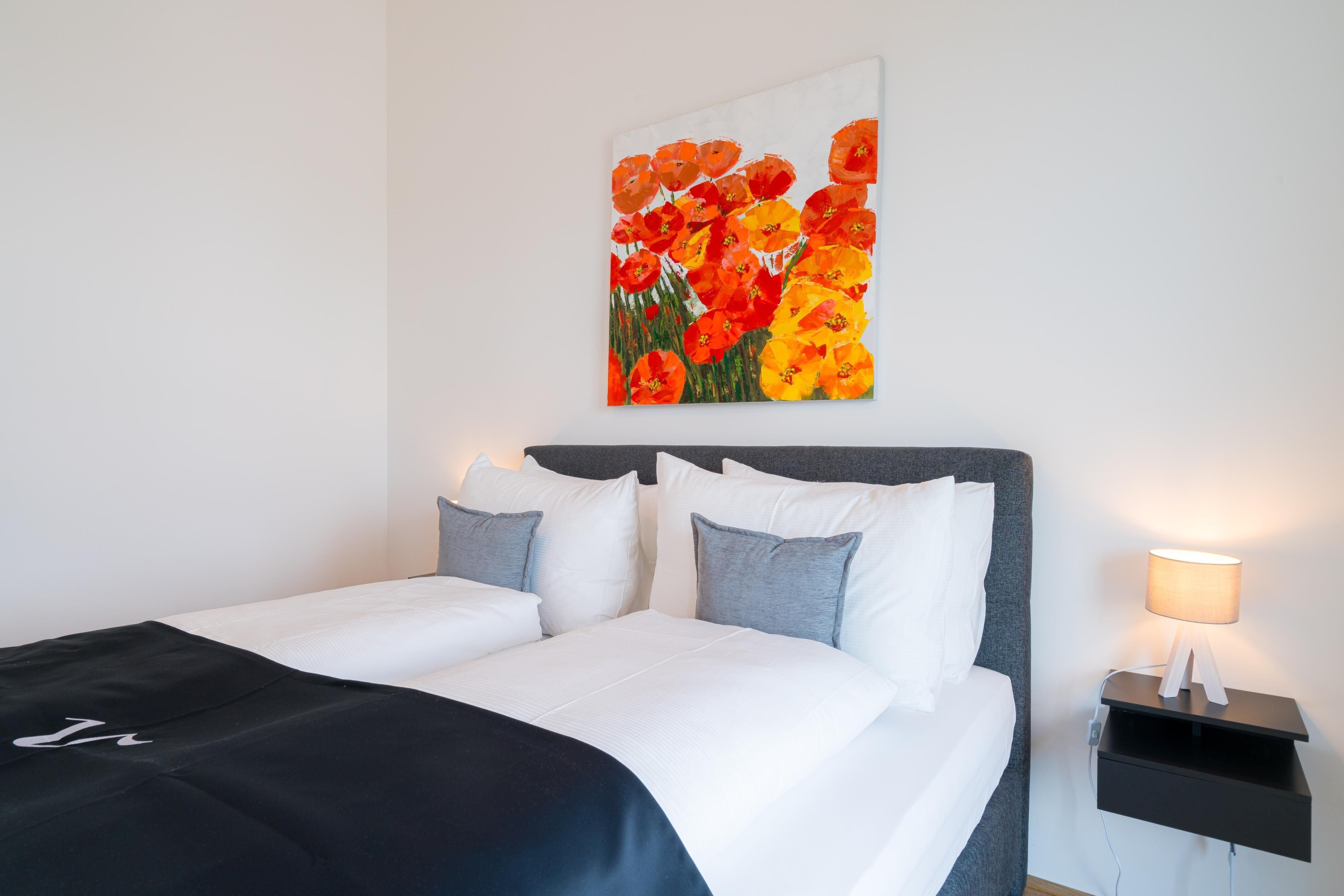 2 bedrooms, iron/ironing board, free WiFi, bed sheets