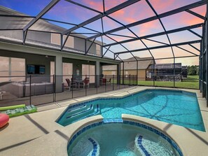Beheizter Pool