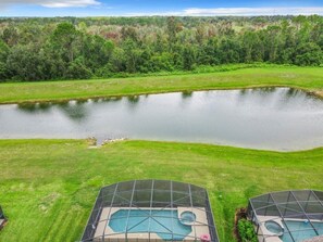 Una piscina climatizada