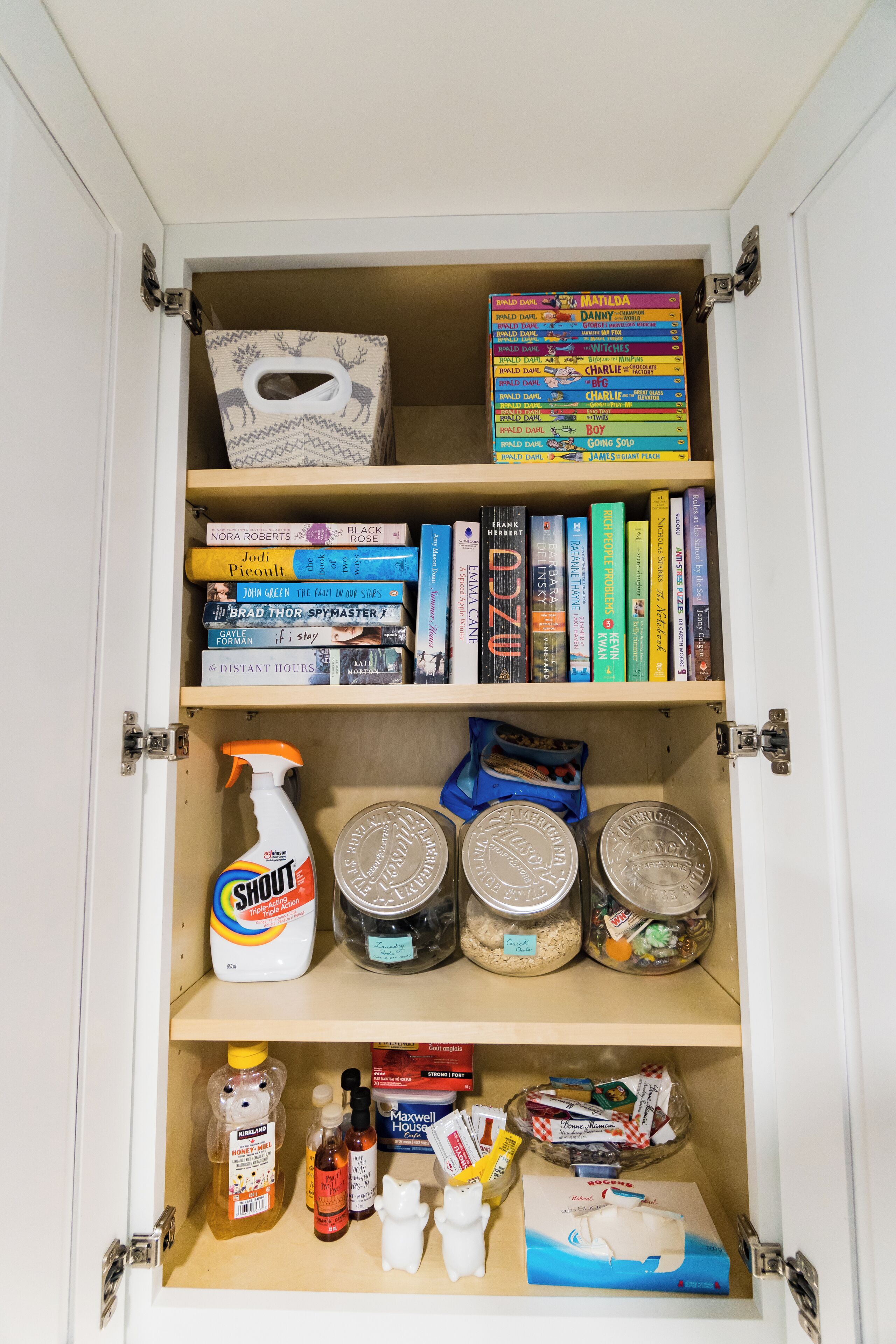 Our common area is well stocked with everything you may need