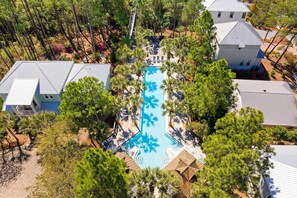 Pool - Lion on the Beach - Community Pool, Bikes + Golf Cart, Great 30A Locale! (Seagrove Beach)