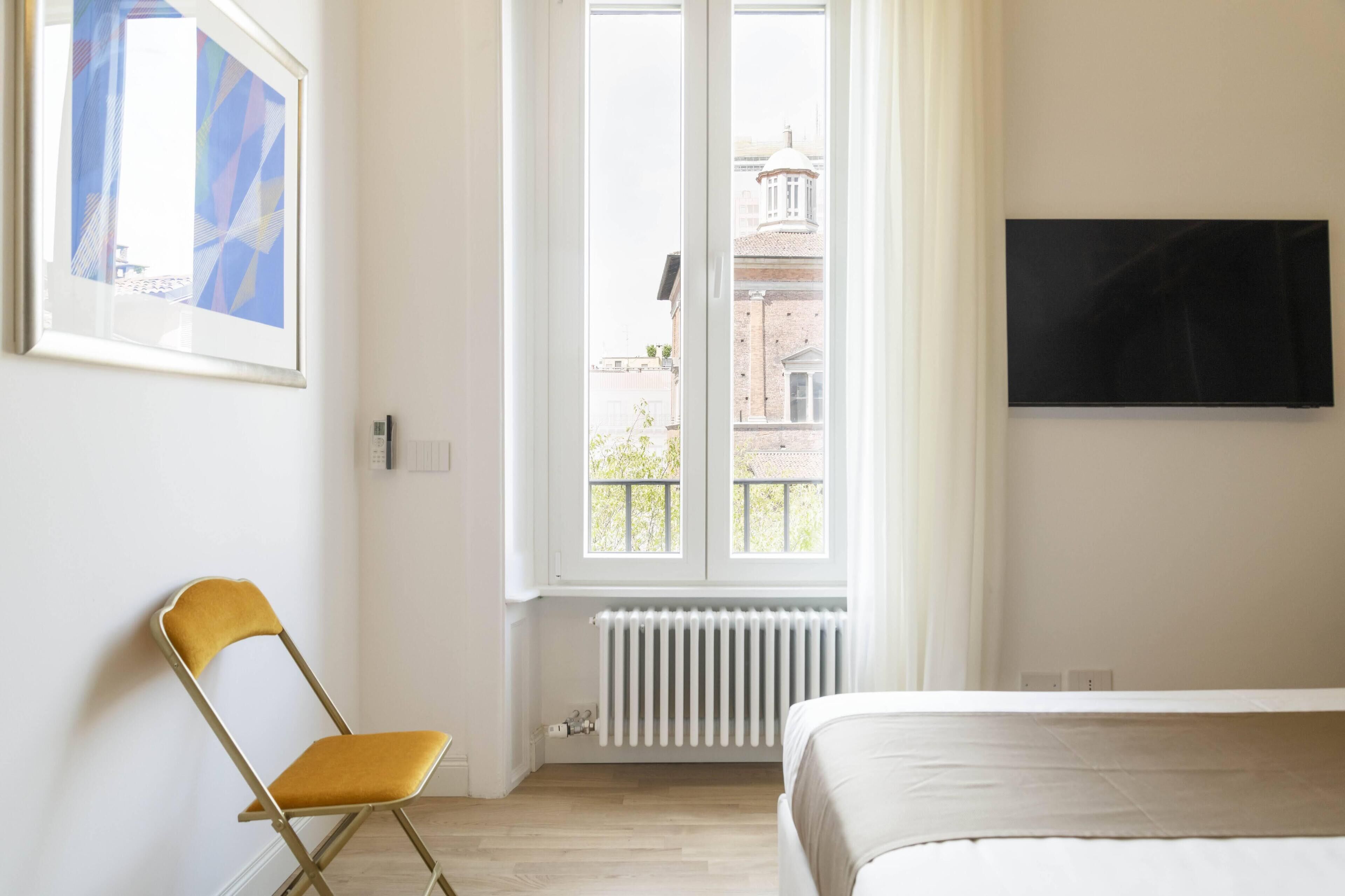 Premium bedding, down duvets, in-room safe, individually decorated