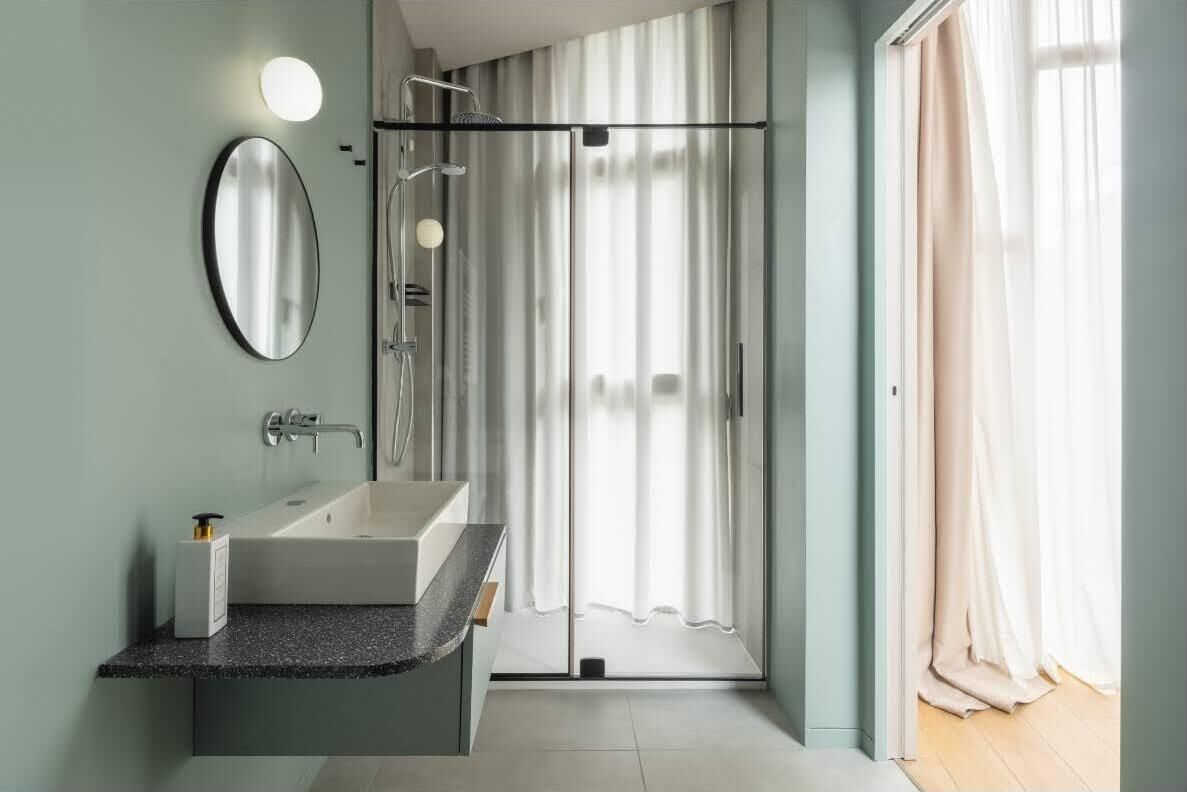 Superior Apartment, 2 bedrooms (Corso di Porta Romana 101) | Bộ đồ giường cao cấp, chăn bông, két bảo mật tại phòng 