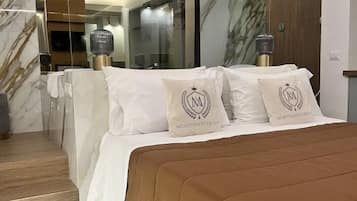 Exclusive-Apartment | 1 Schlafzimmer, Minibar, Schreibtisch, schallisolierte Zimmer