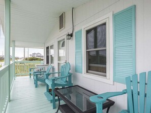 Terrace/patio - Ocean Views-Just Steps from the Beach (North Topsail Beach)