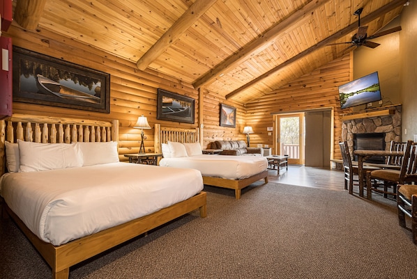 Strykjärn/strykbräda, wi-fi och sängkläder